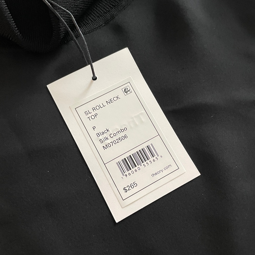 THEORY - sleeveless roll neck top NWT - Picture 5 of 8